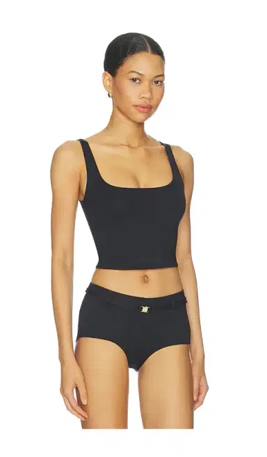 Skims Iconic Swim Tank Bikini Top | Thumbnail 2 Skims Iconic Swim Tank Bikini Top | Thumbnail 2