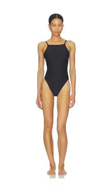 Skims Iconic Swim High Neck One Piece | Thumbnail 1 Skims Iconic Swim High Neck One Piece | Thumbnail 1
