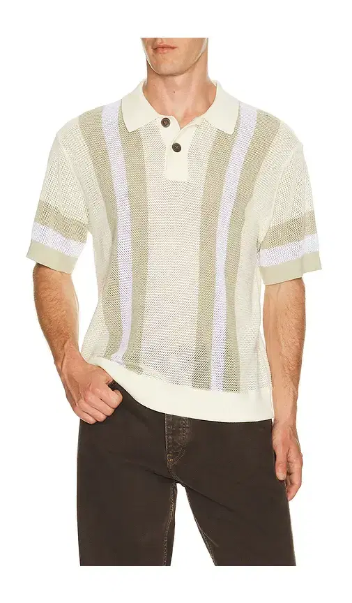 Obey Seth Knitted Polo