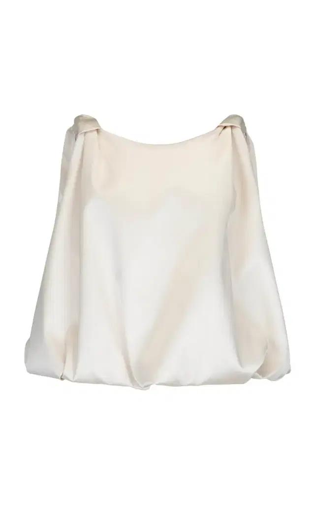 Harris Tapper Exclusive Knot Satin Top