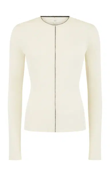 Harris Tapper Exclusive Pero Long-Sleeved Cotton T-Shirt | Thumbnail 3