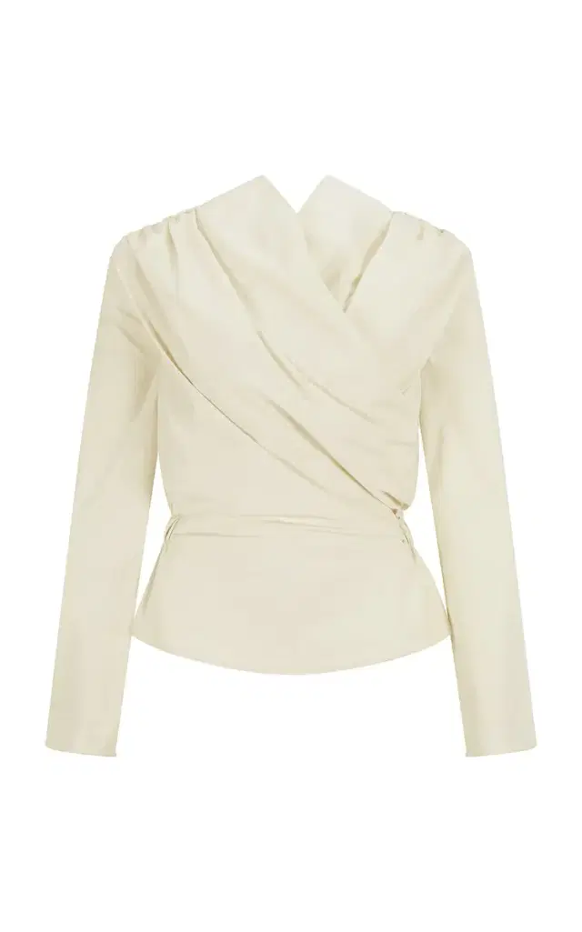 Harris Tapper Exclusive Long-Sleeved Chaimberlain Wrap Top