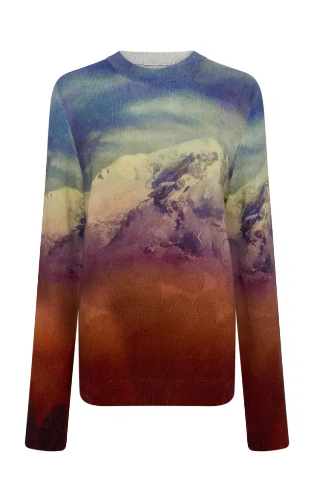 Gabriela Hearst x Paul Smith Sael Printed Cashmere Sweater