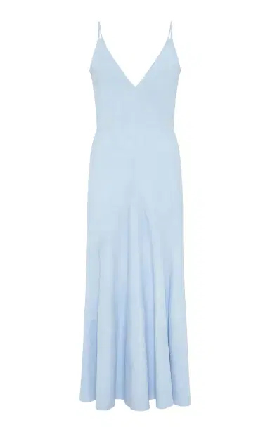 Gabriela Hearst Brigita Suede Midi Dress | Thumbnail 1