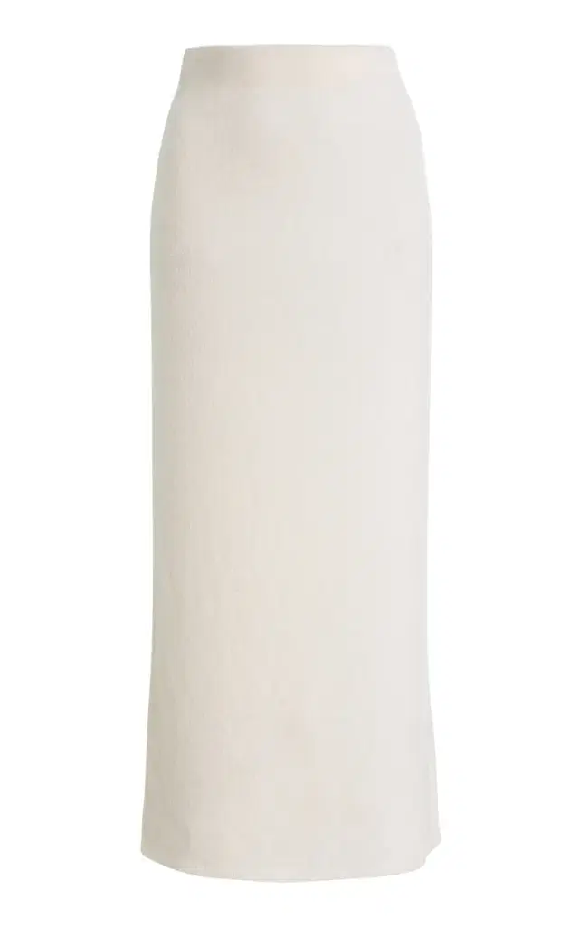 Gabriela Hearst Narayan Boucle Cashmere Maxi Skirt