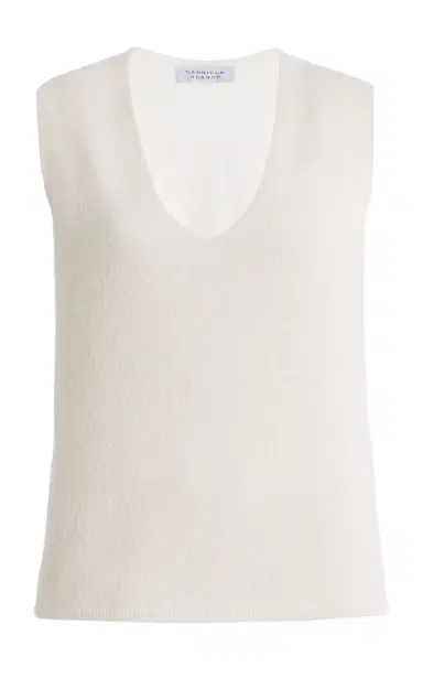 Gabriela Hearst Scion Boucle Cashmere Top | Thumbnail 1 Gabriela Hearst Scion Boucle Cashmere Top | Thumbnail 1