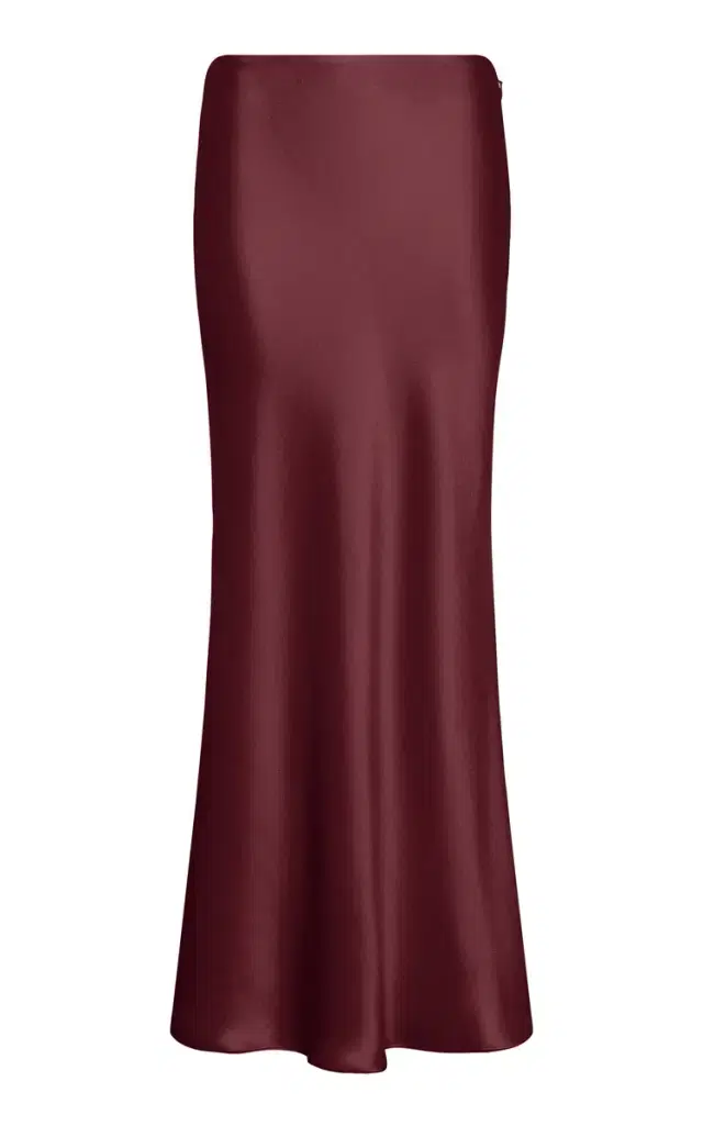 Gabriela Hearst Frei Silk Satin Maxi Skirt