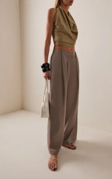 Tae Park Exclusive Embellished Silk Napkin Top | Thumbnail 4 Tae Park Exclusive Embellished Silk Napkin Top | Thumbnail 4