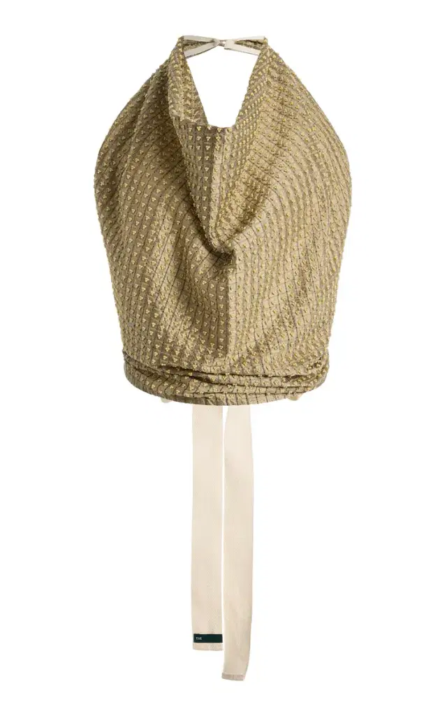 Tae Park Exclusive Embellished Silk Napkin Top