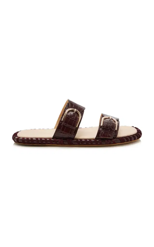 Gabriela Hearst Sage Leather Sandals