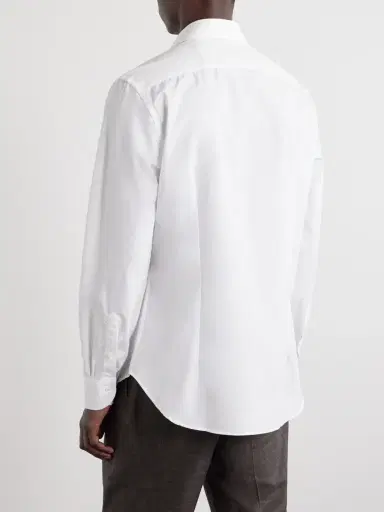 Canali Oai Cotton Shirt - Men | Thumbnail 4