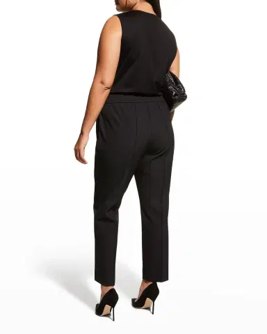 Lafayette 148 New York Plus Size Gramercy Acclaimed-Stretch Pants | Thumbnail 3 Lafayette 148 New York Plus Size Gramercy Acclaimed-Stretch Pants | Thumbnail 3