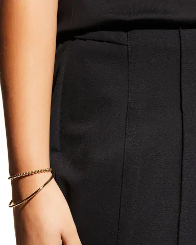 Lafayette 148 New York Plus Size Gramercy Acclaimed-Stretch Pants | Thumbnail 4 Lafayette 148 New York Plus Size Gramercy Acclaimed-Stretch Pants | Thumbnail 4