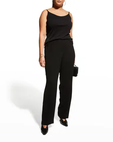 Lafayette 148 New York Plus Size Jersey Camisole W/ Adjustable Straps | Thumbnail 2