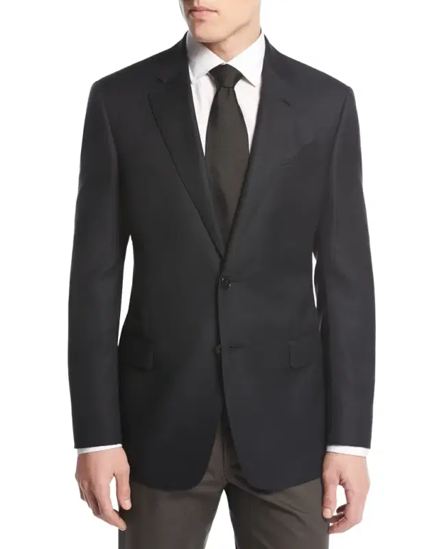 Giorgio Armani Men 's Soft Basic Two-Button Sport Coat