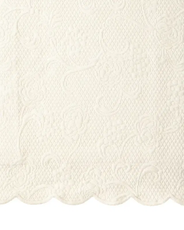 Sferra Alice Twin Floral Matelasse Coverlet