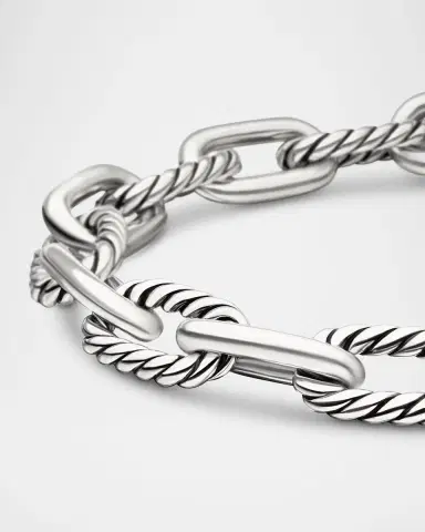 David Yurman DY Madison Chain Bracelet in Silver, 8.5mm | Thumbnail 5