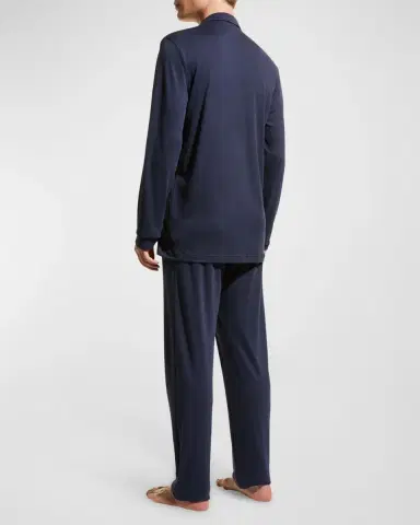 Hanro Men's Night & Day Knit Pajama Set | Thumbnail 3