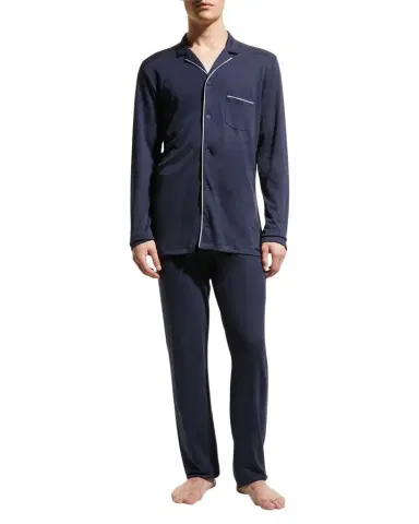 Hanro Men's Night & Day Knit Pajama Set | Thumbnail 1