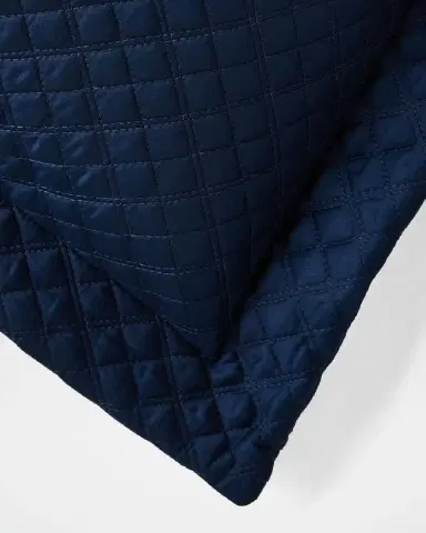 Ralph Lauren Home Quilted Sateen Argyle European Sham | Thumbnail 2 Ralph Lauren Home Quilted Sateen Argyle European Sham | Thumbnail 2