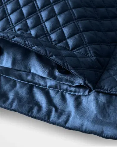 Ralph Lauren Home Quilted Sateen Argyle European Sham | Thumbnail 3 Ralph Lauren Home Quilted Sateen Argyle European Sham | Thumbnail 3
