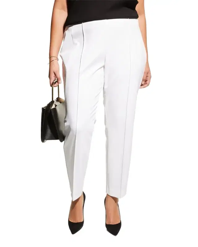 Lafayette 148 New York Plus Size Gramercy Acclaimed-Stretch Pants