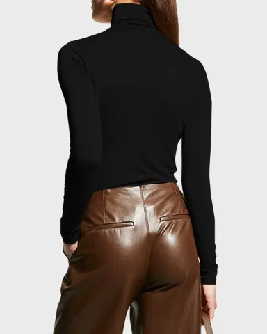 Majestic Filatures Viscose Jersey Turtleneck | Thumbnail 2
