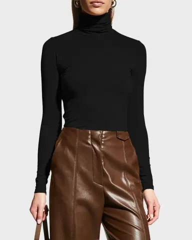 Majestic Filatures Viscose Jersey Turtleneck | Thumbnail 3
