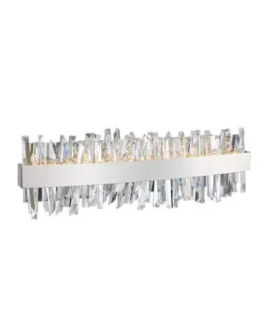 Allegri Crystal by Kalco Lighting Glacier 24" LED Bath Vanity Light | Thumbnail 1 Allegri Crystal by Kalco Lighting Glacier 24" LED Bath Vanity Light | Thumbnail 1