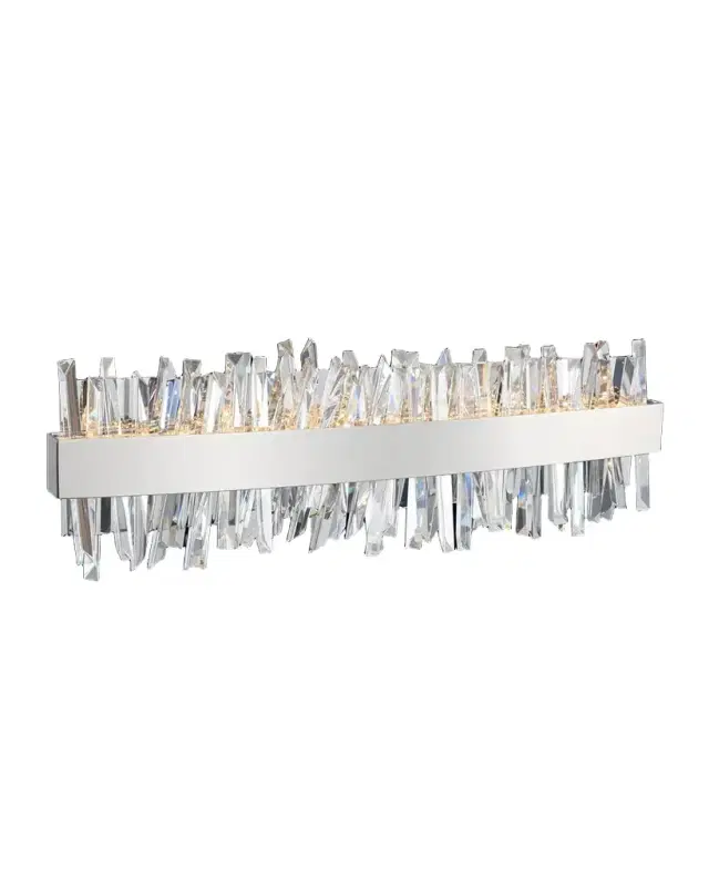 Allegri Crystal by Kalco Lighting Glacier 24" LED Bath Vanity Light