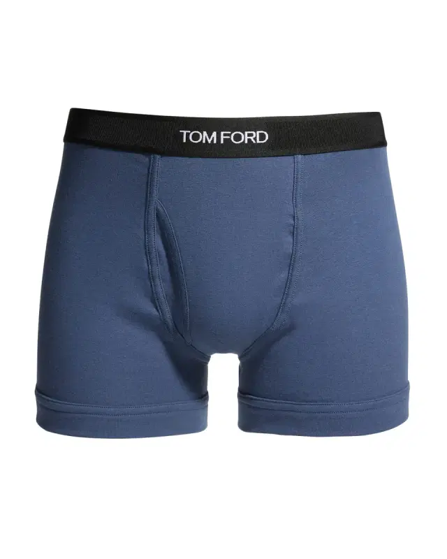 Logo-Trim Boxer Briefs