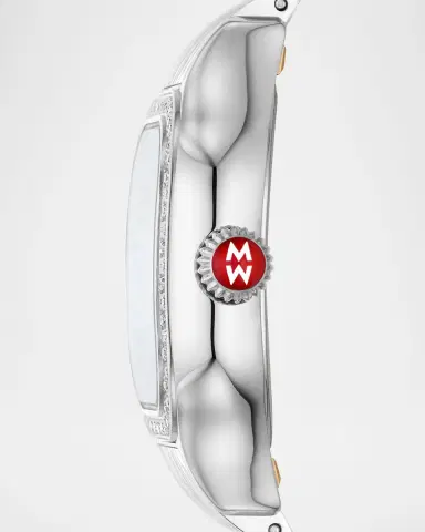 MICHELE Meggie Diamond Bezel and Mother-of-Pearl Watch | Thumbnail 2 MICHELE Meggie Diamond Bezel and Mother-of-Pearl Watch | Thumbnail 2