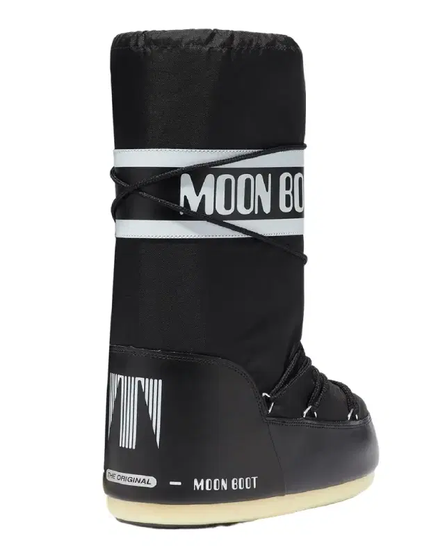 Nylon Lace-Up Snow Boots