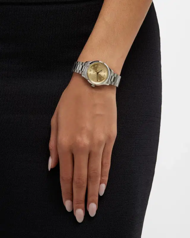 32mm G-Timeless Bracelet Watch With Bees