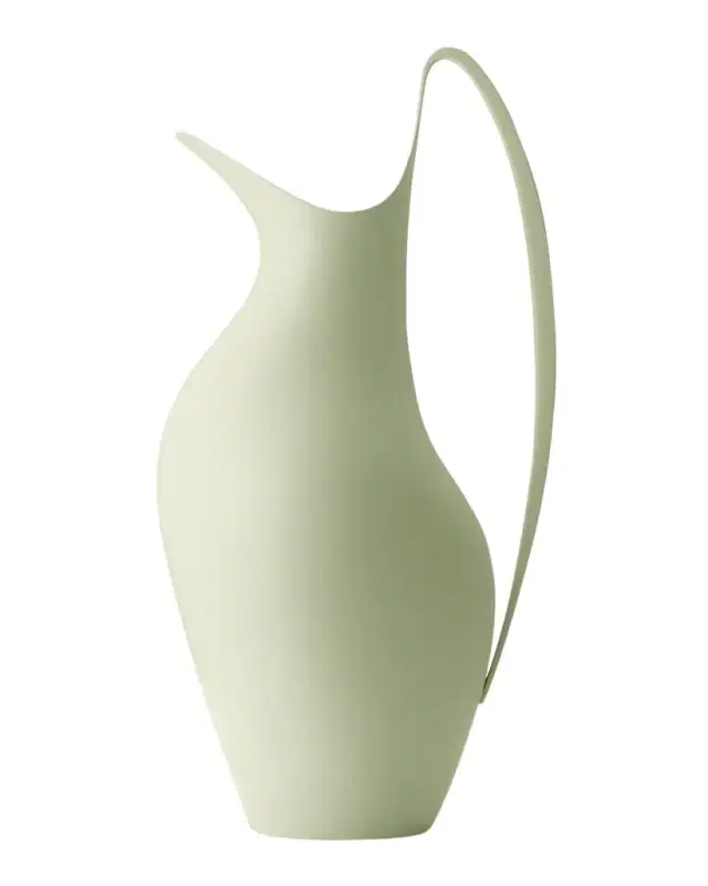 Georg Jensen Henning Koppel Light Green Stainless Steel Pitcher, 40.5oz