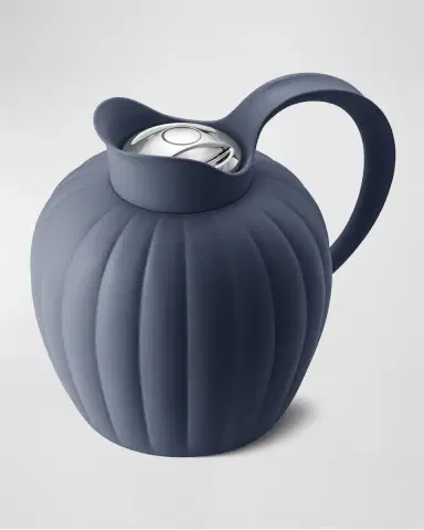 Georg Jensen Bernadotte Dusk Blue Thermo Jug, 1 Liter | Thumbnail 4