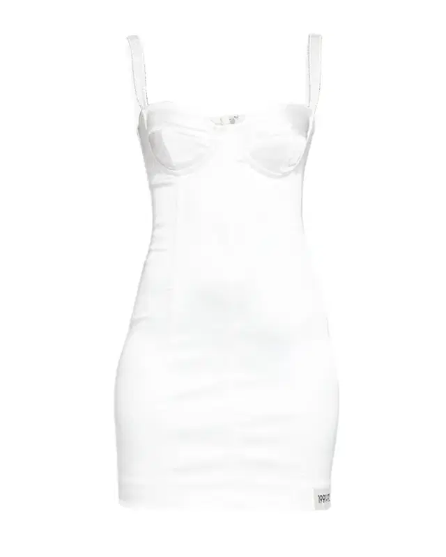 Satin Bustier Mini Dress