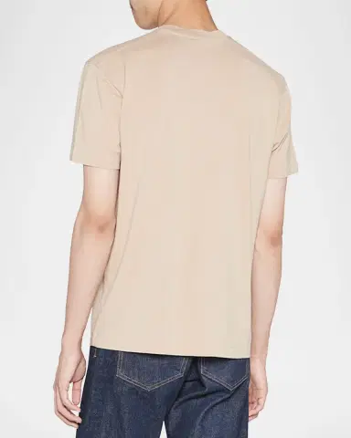 Tom Ford Men's Lyocell-Cotton Crewneck T-Shirt | Thumbnail 2