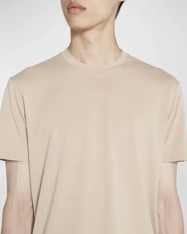 Tom Ford Men's Lyocell-Cotton Crewneck T-Shirt | Thumbnail 5