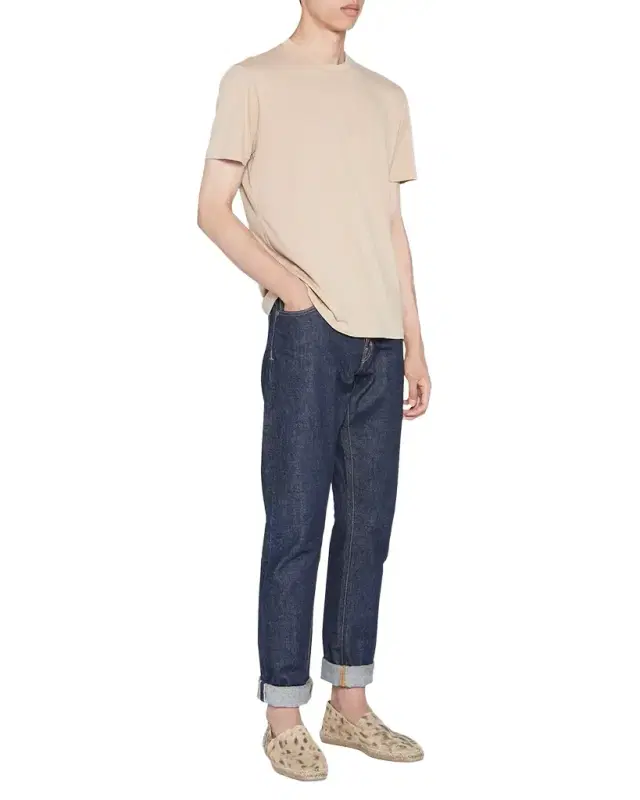 TOM FORD Men 's Lyocell-Cotton Crewneck T-Shirt