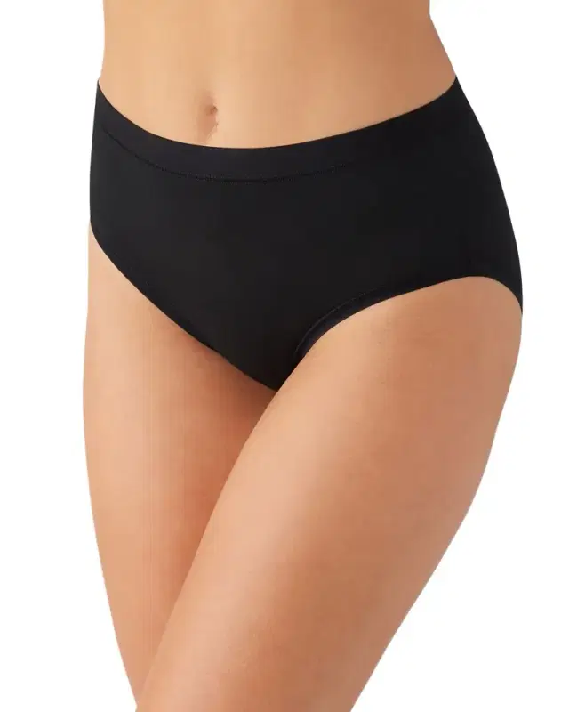 Wacoal Understated High-Rise Stretch Cotton Briefs