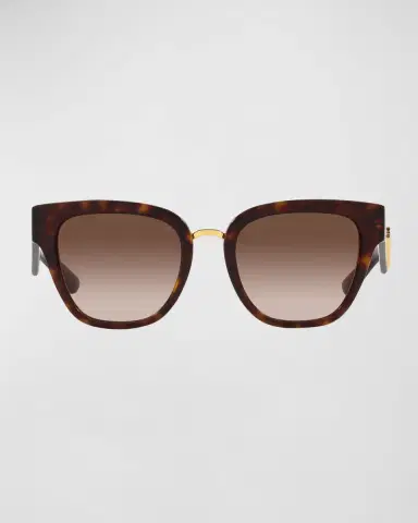 Dolce & Gabbana DG Gradient Acetate & Plastic Butterfly Sunglasses | Thumbnail 2 Dolce & Gabbana DG Gradient Acetate & Plastic Butterfly Sunglasses | Thumbnail 2