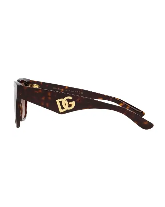 DG Gradient Acetate & Plastic Butterfly Sunglasses