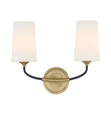Crystorama Niles 2-Light Forged Wall Mount | Thumbnail 2 Crystorama Niles 2-Light Forged Wall Mount | Thumbnail 2