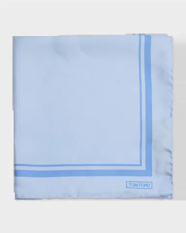 Tom Ford Men's Silk Pocket Square | Thumbnail 2 Tom Ford Men's Silk Pocket Square | Thumbnail 2