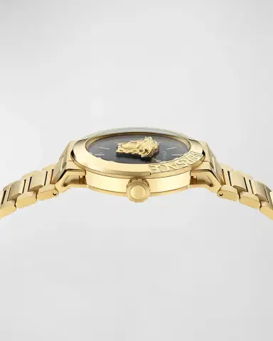 Versace Medusa Infinite IP Yellow Gold Bracelet Watch, 47mm | Thumbnail 2 Versace Medusa Infinite IP Yellow Gold Bracelet Watch, 47mm | Thumbnail 2