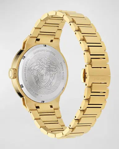 Versace Medusa Infinite IP Yellow Gold Bracelet Watch, 47mm | Thumbnail 3 Versace Medusa Infinite IP Yellow Gold Bracelet Watch, 47mm | Thumbnail 3