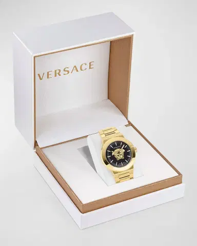 Versace Medusa Infinite IP Yellow Gold Bracelet Watch, 47mm | Thumbnail 4 Versace Medusa Infinite IP Yellow Gold Bracelet Watch, 47mm | Thumbnail 4