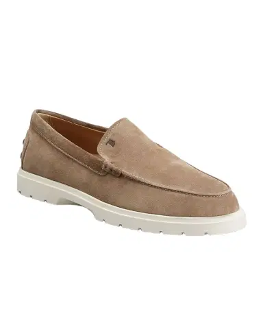 Tod's Men's Suede Moccasin Slipper Loafers | Thumbnail 1 Tod's Men's Suede Moccasin Slipper Loafers | Thumbnail 1