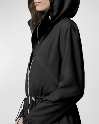 Soia & Kyo Raven Water-Repellent Anorak Utility Jacket | Thumbnail 3